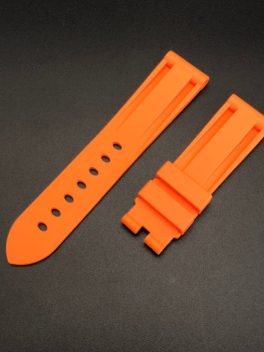 Replacement Coloful Rubber Strap (Orange)